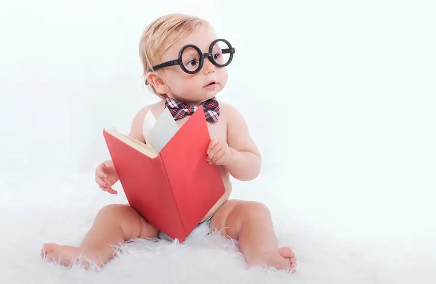 baby lawyer in the making