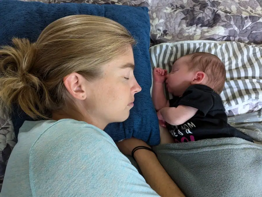 kristin exton and baby